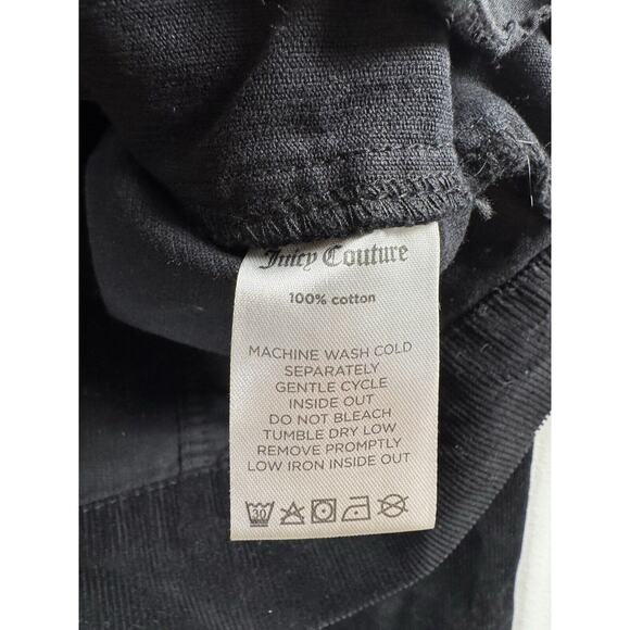 Juicy Couture Corduroy Crop Moto Jacket Retro Y2K Country Western Casual XL - Picture 3 of 6